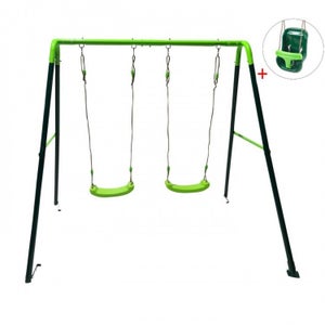 Wickey Seggiolino per bambini per torre da gioco - rosso/giallo/blu