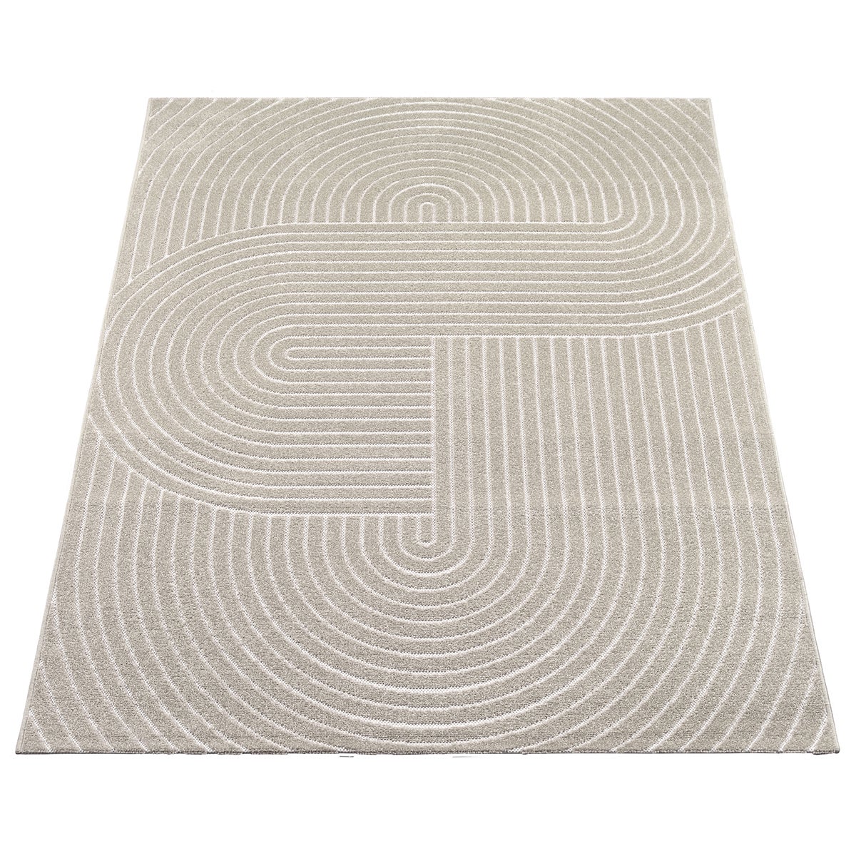 Tapis Santo Plus moderne design boho, Beige, 240 x 340 cm - 2