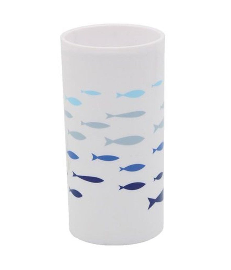 Bicchiere Porta Spazzolino In Plastica GroveEss: 300 Ml, Infrangibile, Da Viaggio, Per Bagno E Campeggio - 2