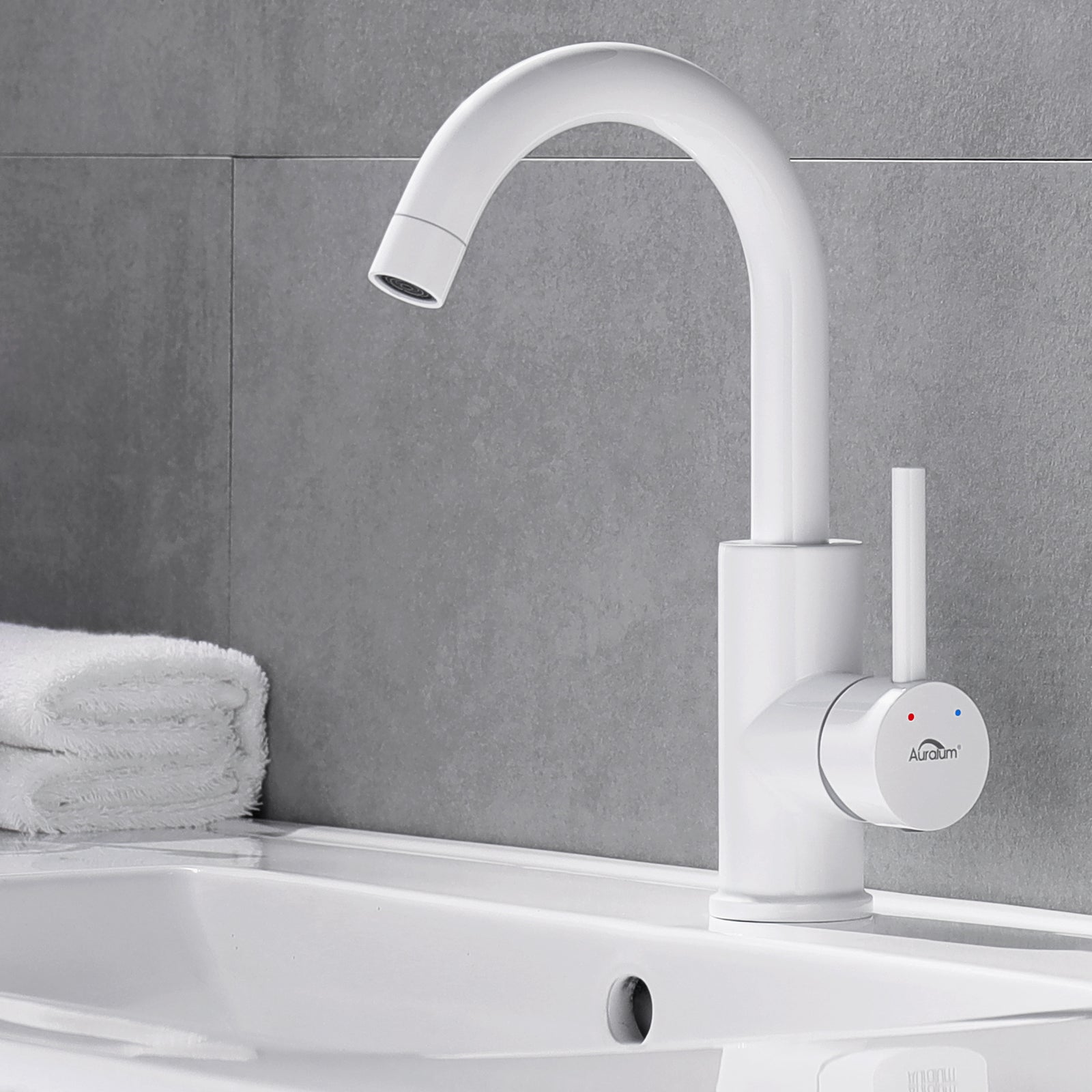 360 ° Rubinetto da bagno girevole, rubinetto per lavabo alto