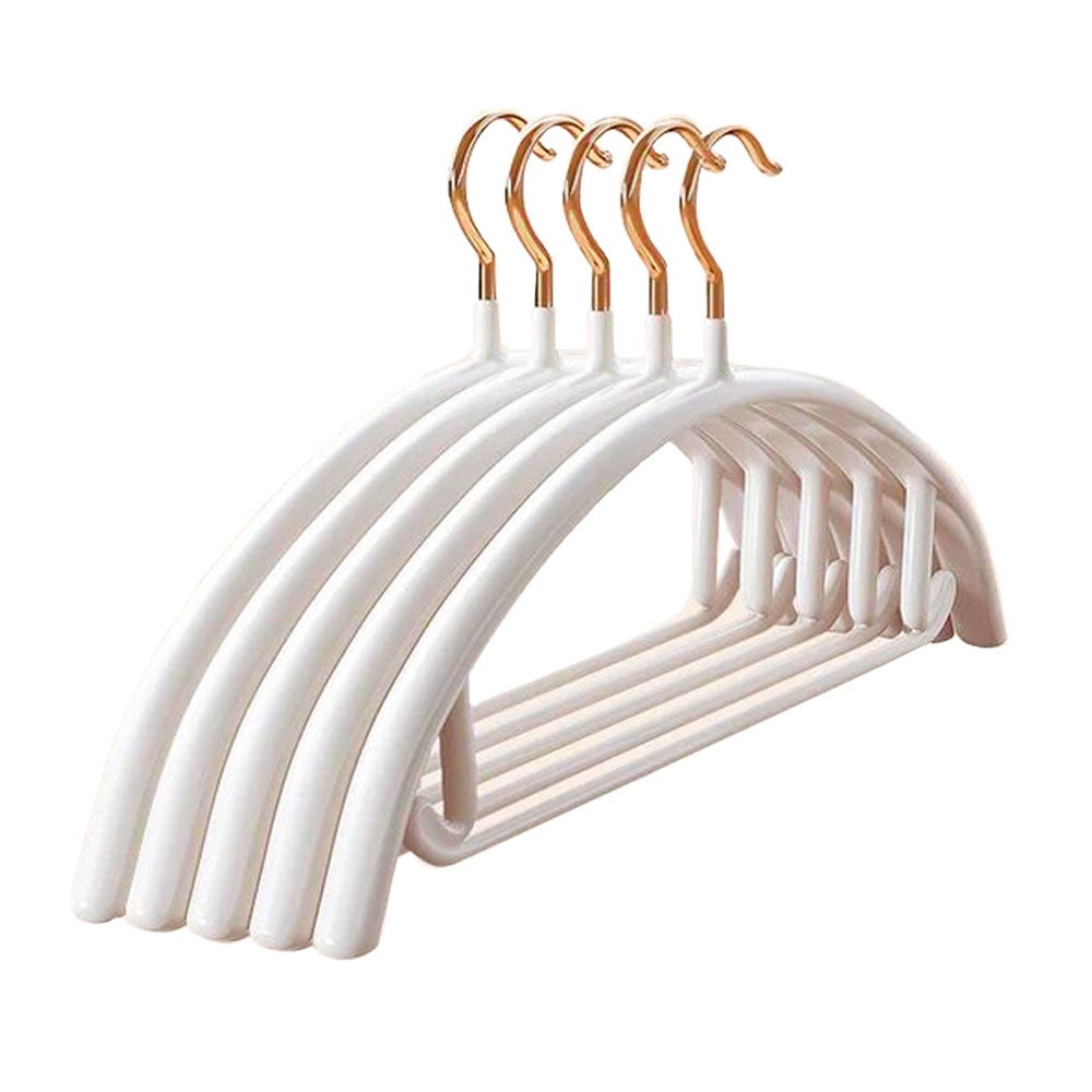 Cintres antidérapants peu encombrants blancs lot de 30 pièces Deluxe Cintres antidérapants peu encombrants blancs lot de 30 pièces Deluxe