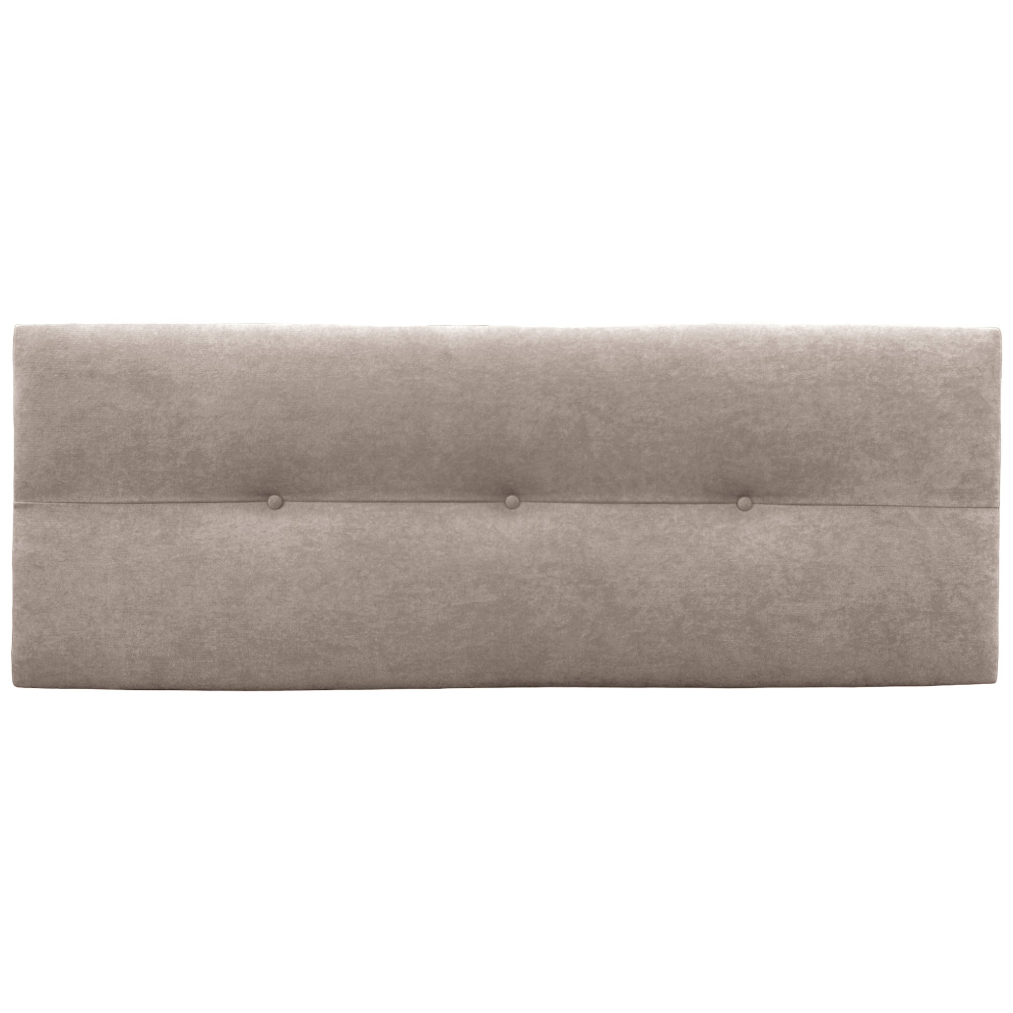 DHOME Tête de lit en tissu Aqualine avec Boutons 160x50cm Lits 150/160 - Terre - 3