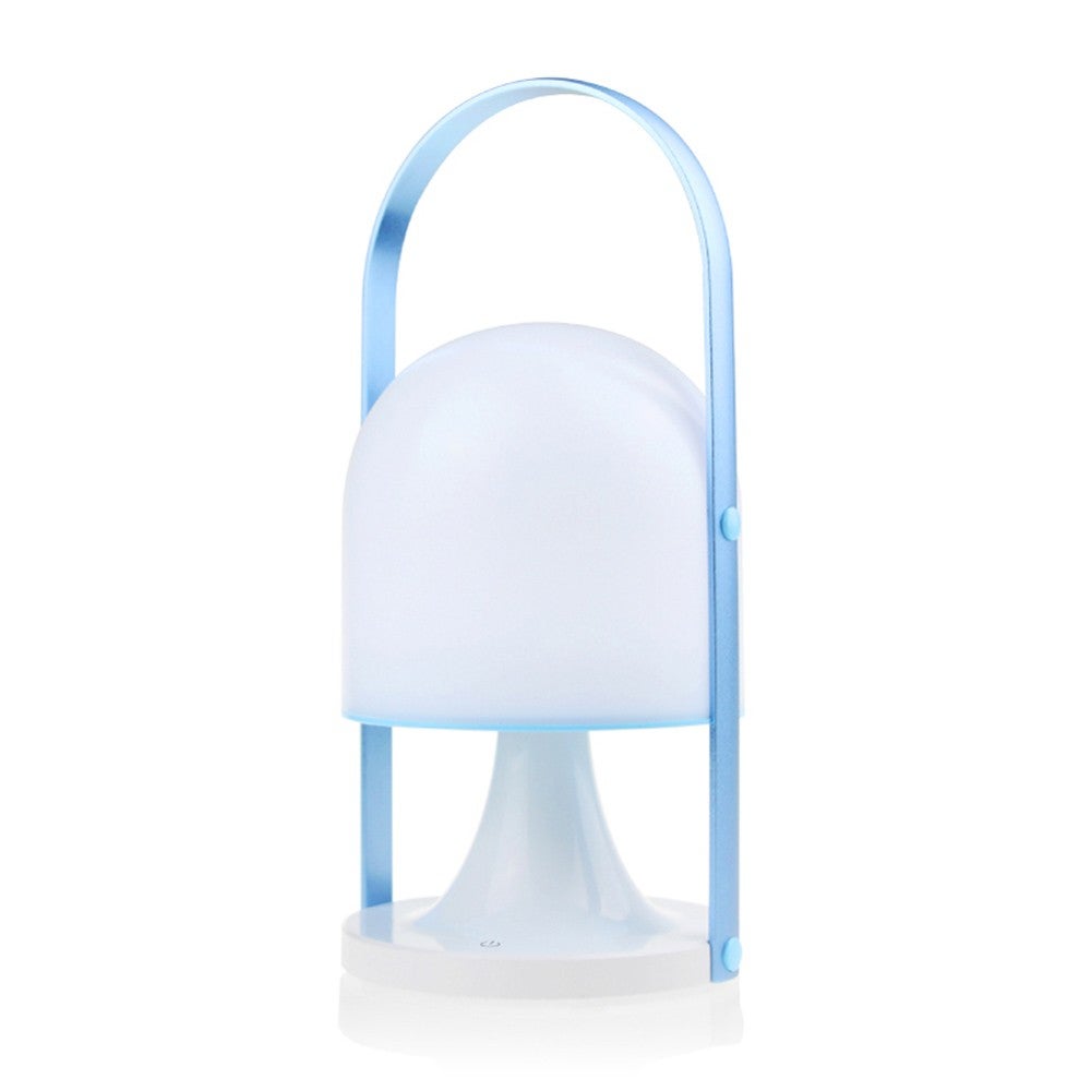 Przenośna ładowalna lampa stołowa LED 2,5W 3000K Laberis biało-niebieska