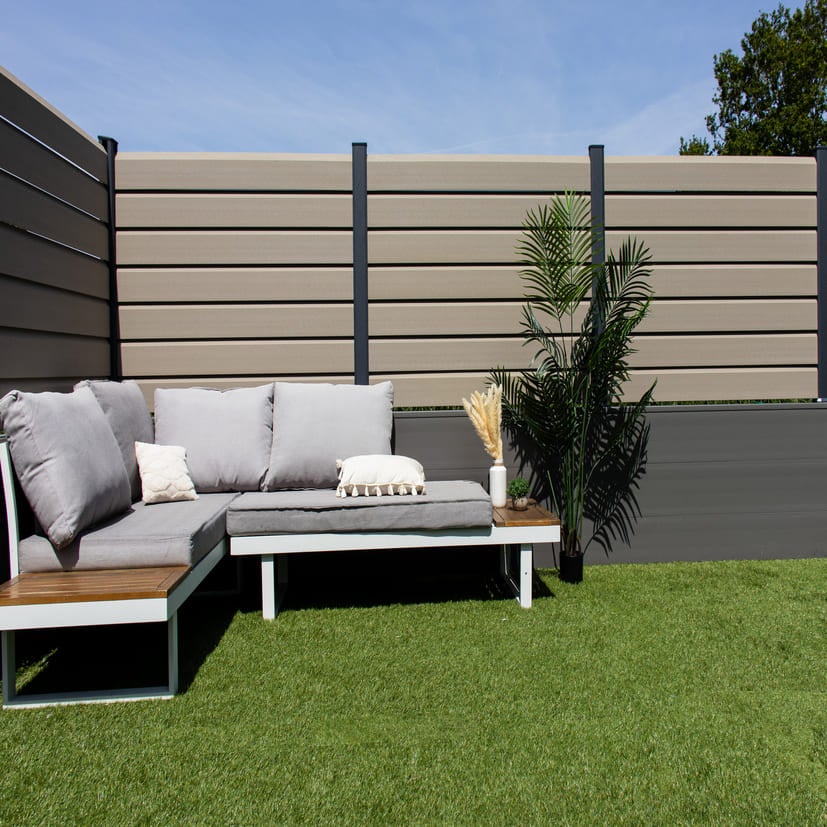 KIT CLOTURE CLOSEA PVC BLANC LG: 1M X HT: 1M90 - Leroy Merlin