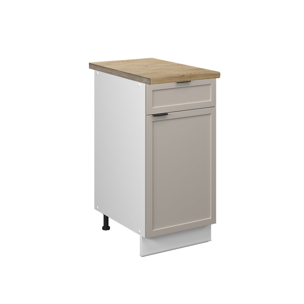 Vicco Szafka dolna do kuchni Fame-Line, GreyBeige, 40 cm , BP Dąb