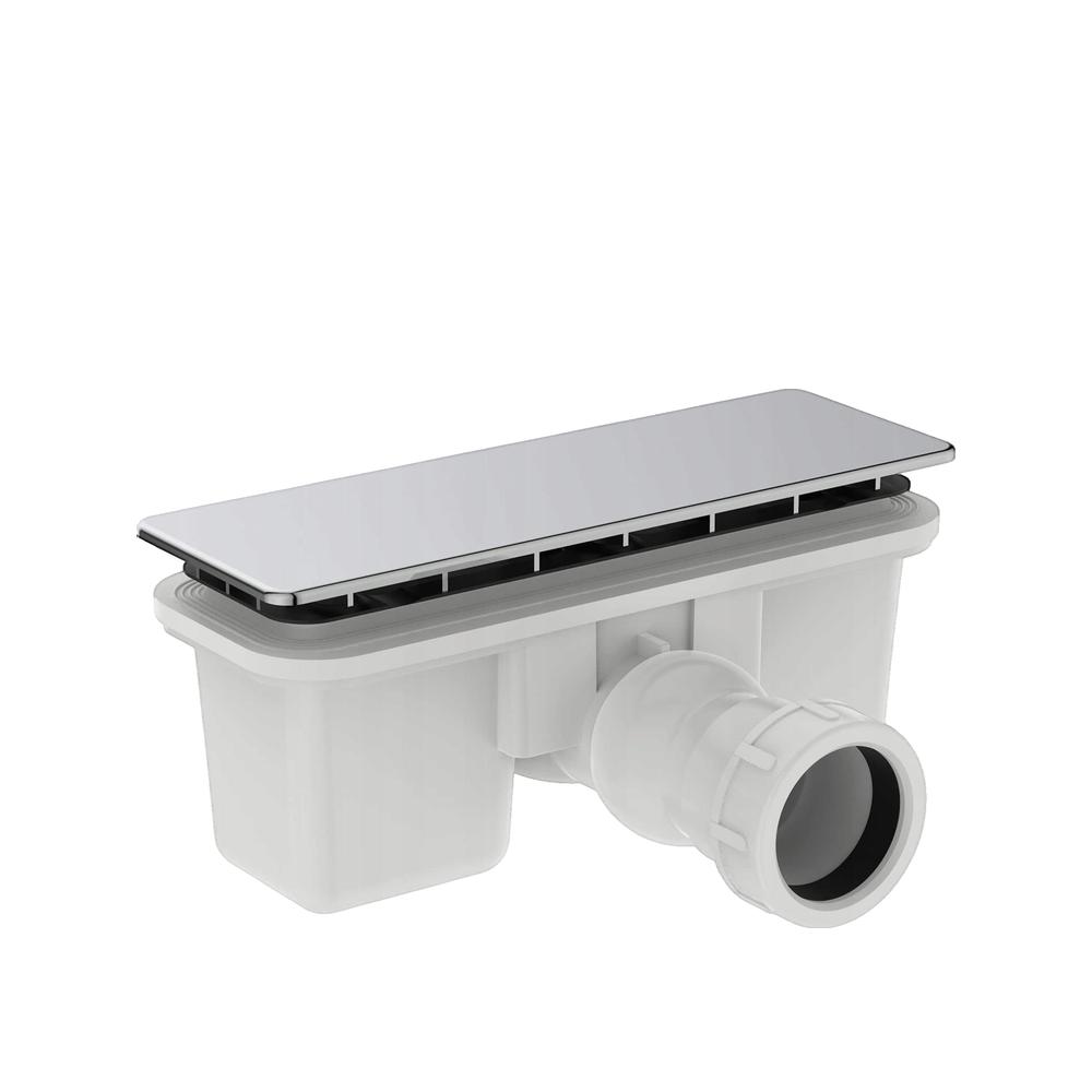 IDEAL STANDARD Bonde et cache Rectangulaire Chrome pour receveur Ultra Flat New - 3