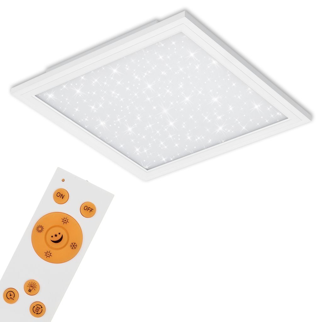 BRILONER - Pannello - PALLAS - telecomando, controllo temperatura colore CCT, dimmer, cielo stellato - 4