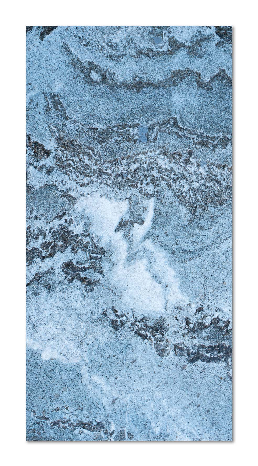 Panorama alfombra vinílica mármol azul 200x250 cm - alfombra en vinilo - alfombra salón antideslizante, antihongos e ignífuga
