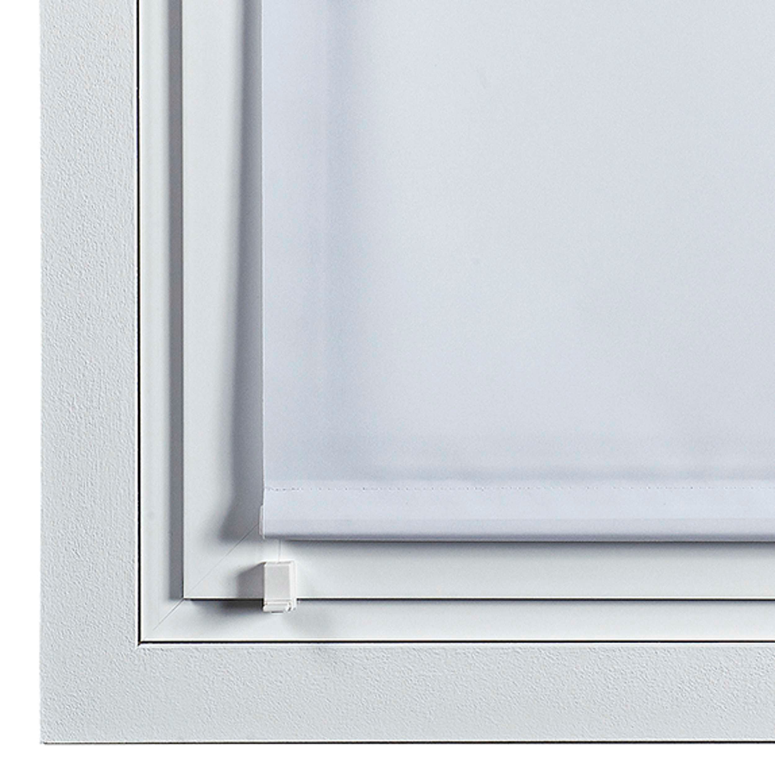 EasyFix translúcido, Estore de rolo para instalação sem furos Branco, 120 x 180 cm - 4