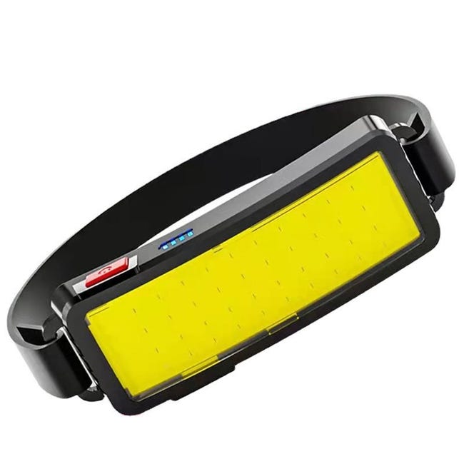 DARKBEAM Lampe Frontale LED Ultra Puissante Rechargeable, Torche Frontales Lumière Blanche, Jaune, Rouge pour Casque de Chantier avec Détecteur de Mouvement, étanche pour Camping, Randonnée, Travail DARKBEAM Lampe Frontale LED Ultra Puissante Rechargeable, Torche Frontales Lumière Blanche, Jaune, Rouge pour Casque de Chantier avec Détecteur de Mouvement, étanche pour Camping, Randonnée, Travail