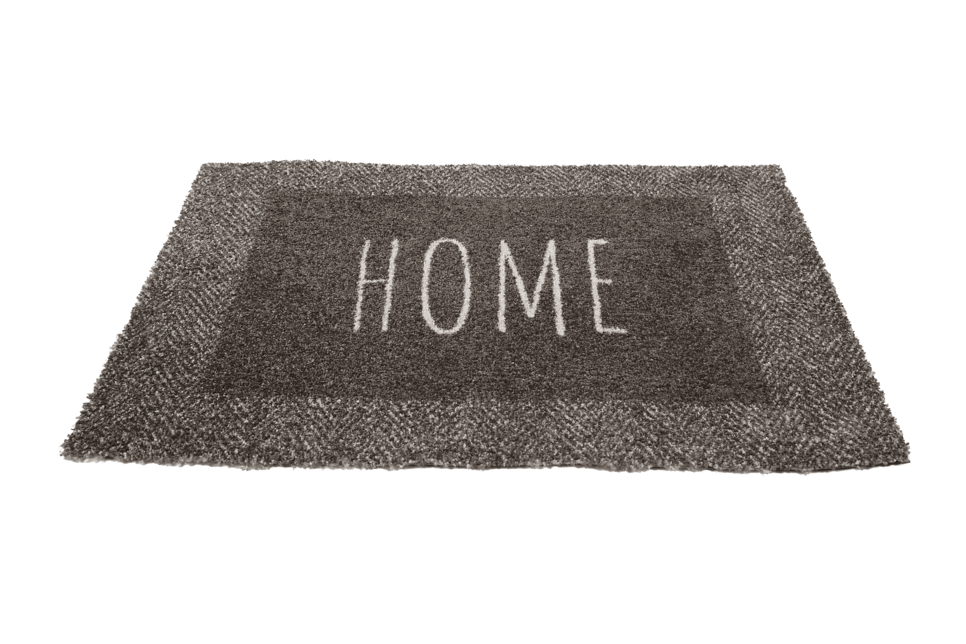 Alfombra de entrada personalizado - modelo montblanc - gris - 50cm x 75cm