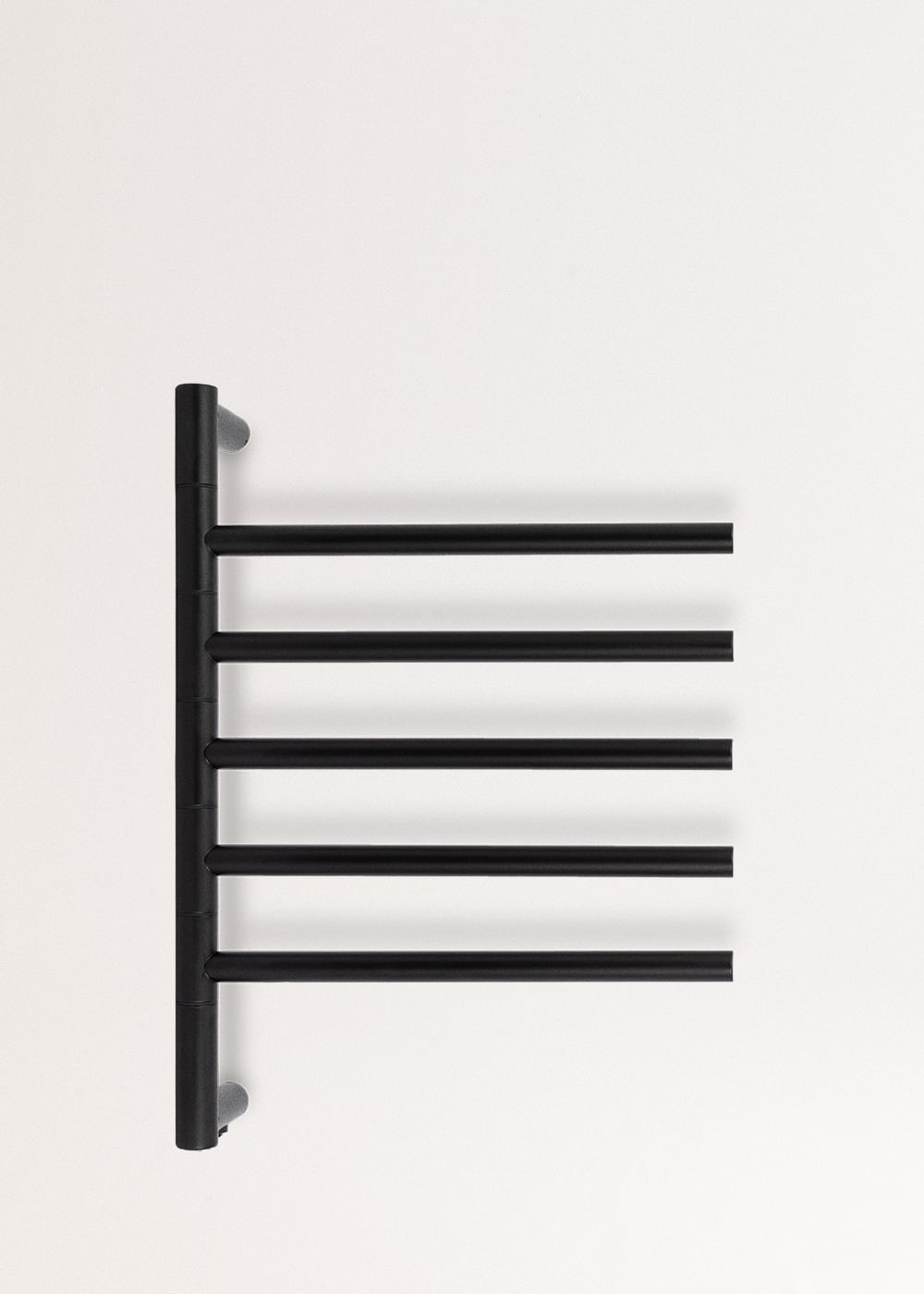 WARM TOWEL MINIMAL - Toalheiro elétrico com barras giratórias de 180º Preto - 6