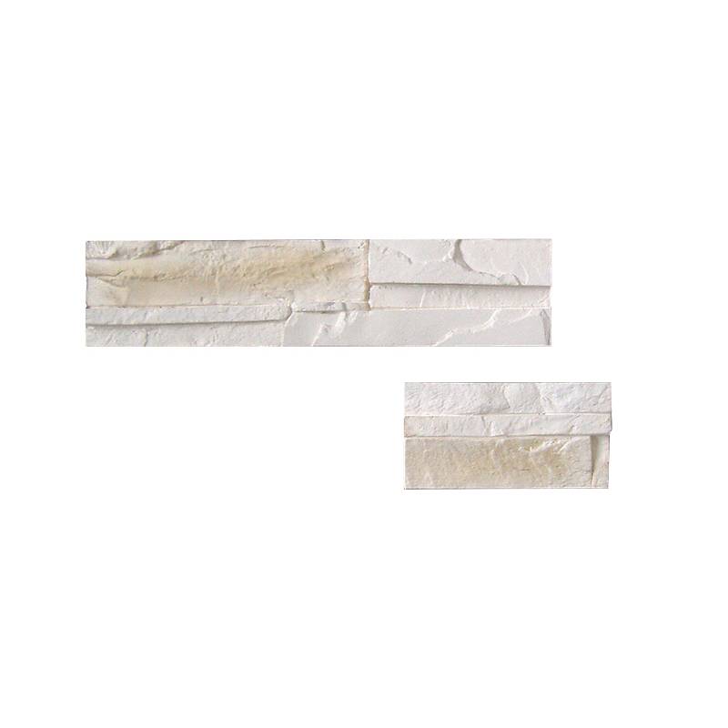 Parement imitation pierre mix beige plâtre 0.72 m2 - 3