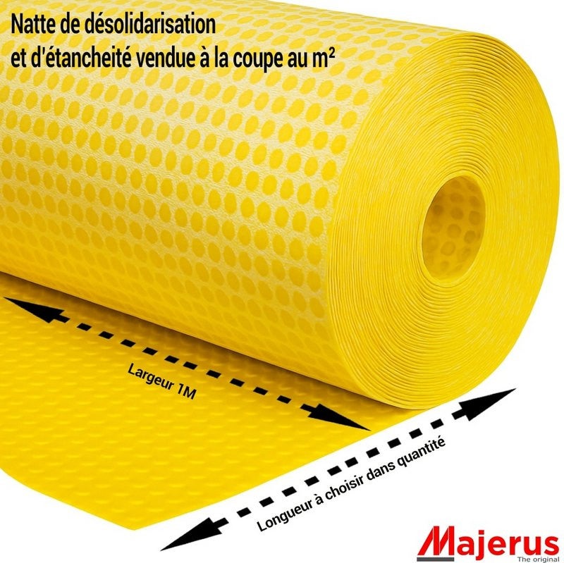 Natte de désolidarisation et d'étanchéité MPROTECT Jaune ou orange — free download