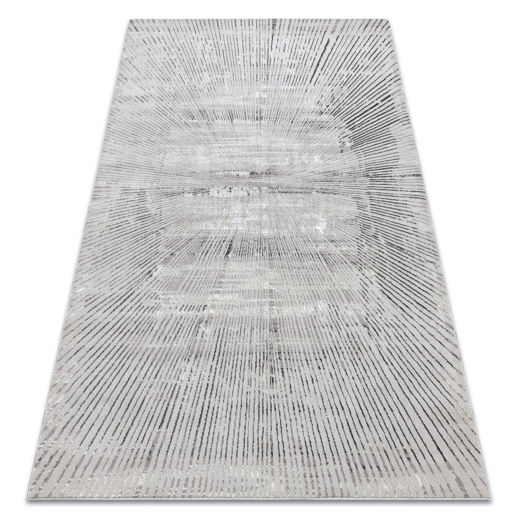 Dywan BLISS Z206AZ256 jasnoszary / szary - Linie, nowoczesny, strukturalny 180x270 cm