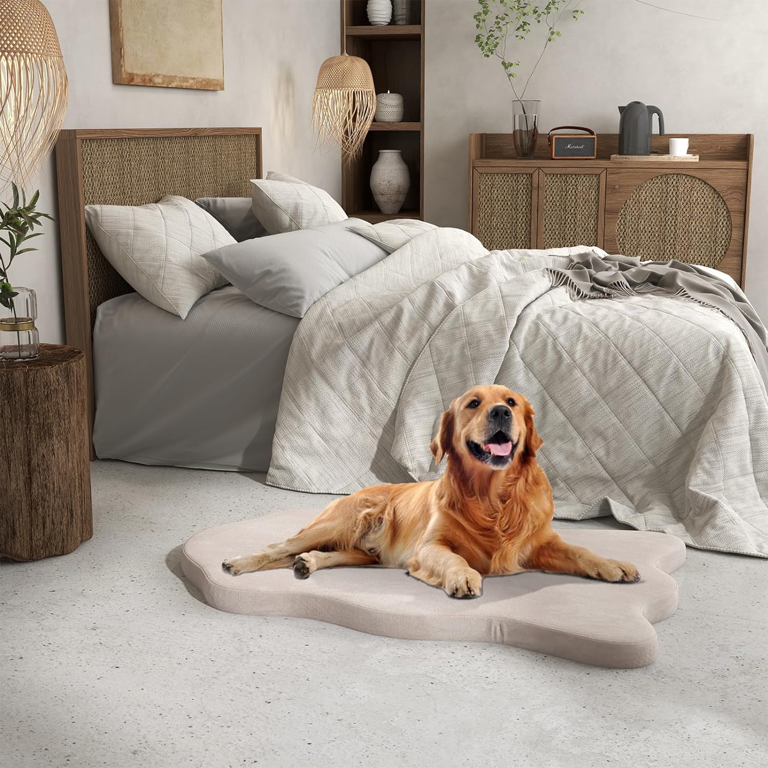 Coussin De Rechange Mousse à Mémoire De Forme 5cm - Rembourrage Découpe Sur Mesure Pour Meubles Et Chien