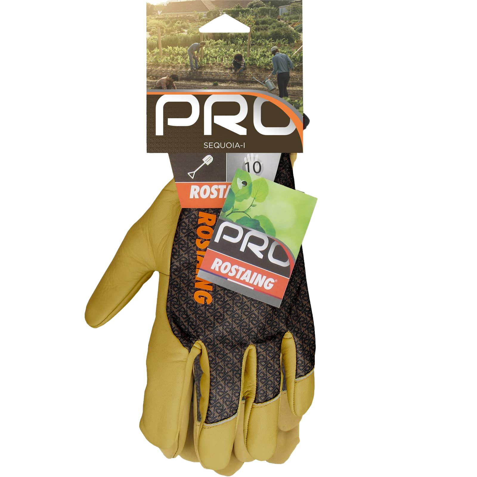 Gants de protection SEQUOIA Jardinage - Taille 8 - Rostaing - 2