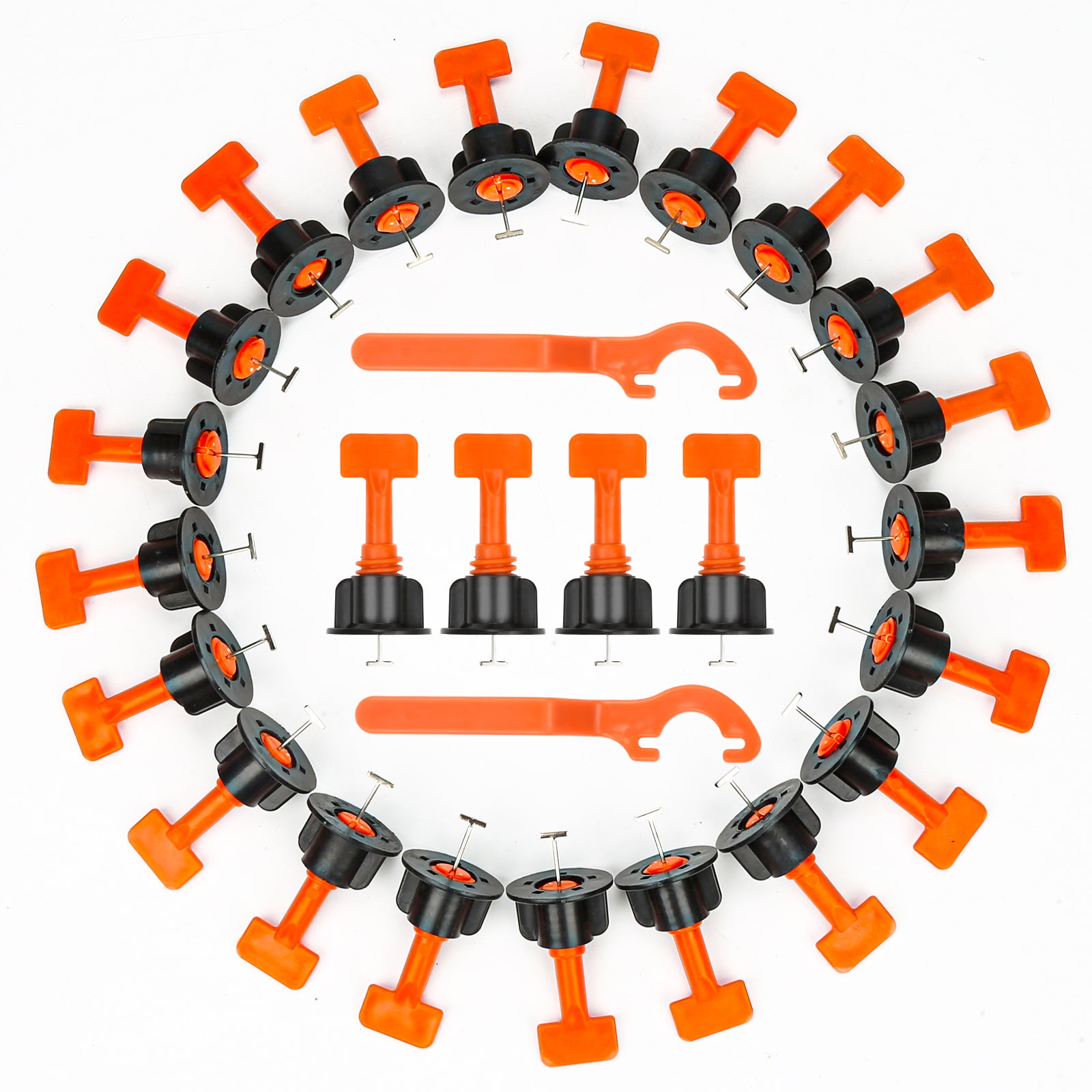 Kit Livellatore Piastrelle - 25 Distanziatori Livellatori + 100 Distanziatori Con Chiave - Riutilizzabili - Foto 12