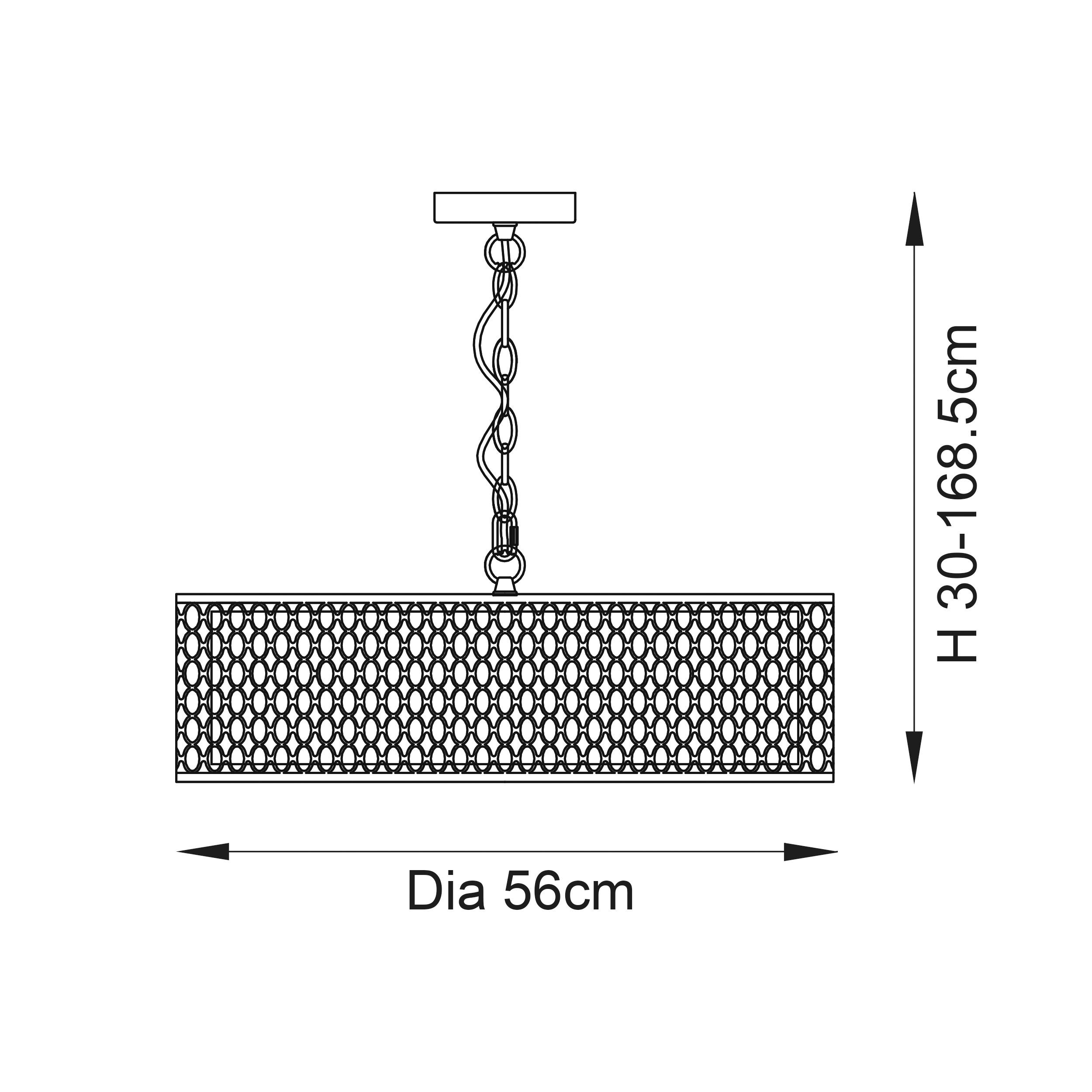 Suspension Cordero Acier - 9