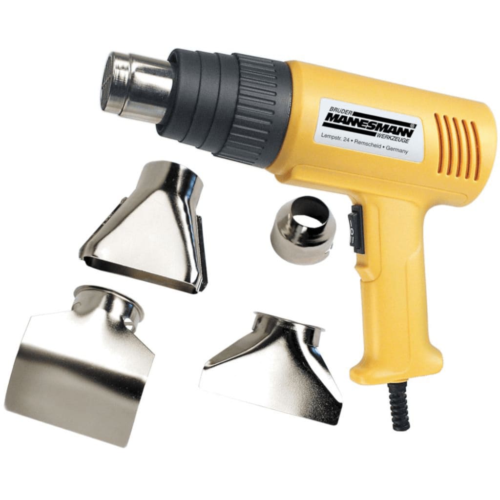Brüder Mannesmann 49500 Heteluchtpistool incl. accessoires - 2000W
