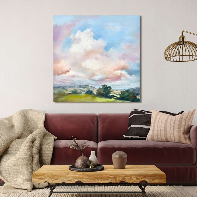 Reofrey Lot De 2 Peintures Par Numéros Champignon Avec Cadre - Kit Peinture à L'Huile 20x30cm, Ciel Nocturne