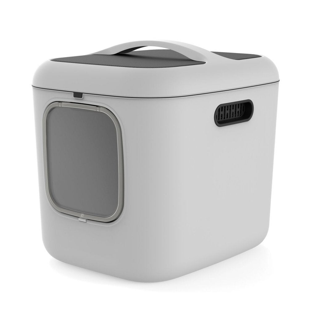 Caja de arena rotho mypet biala xl - 61.4x49.2x57.6 cm blanca