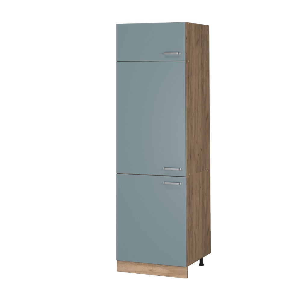 Vicco Szafka na lodówkę R-Line, Niebiesko-szary, 60 cm