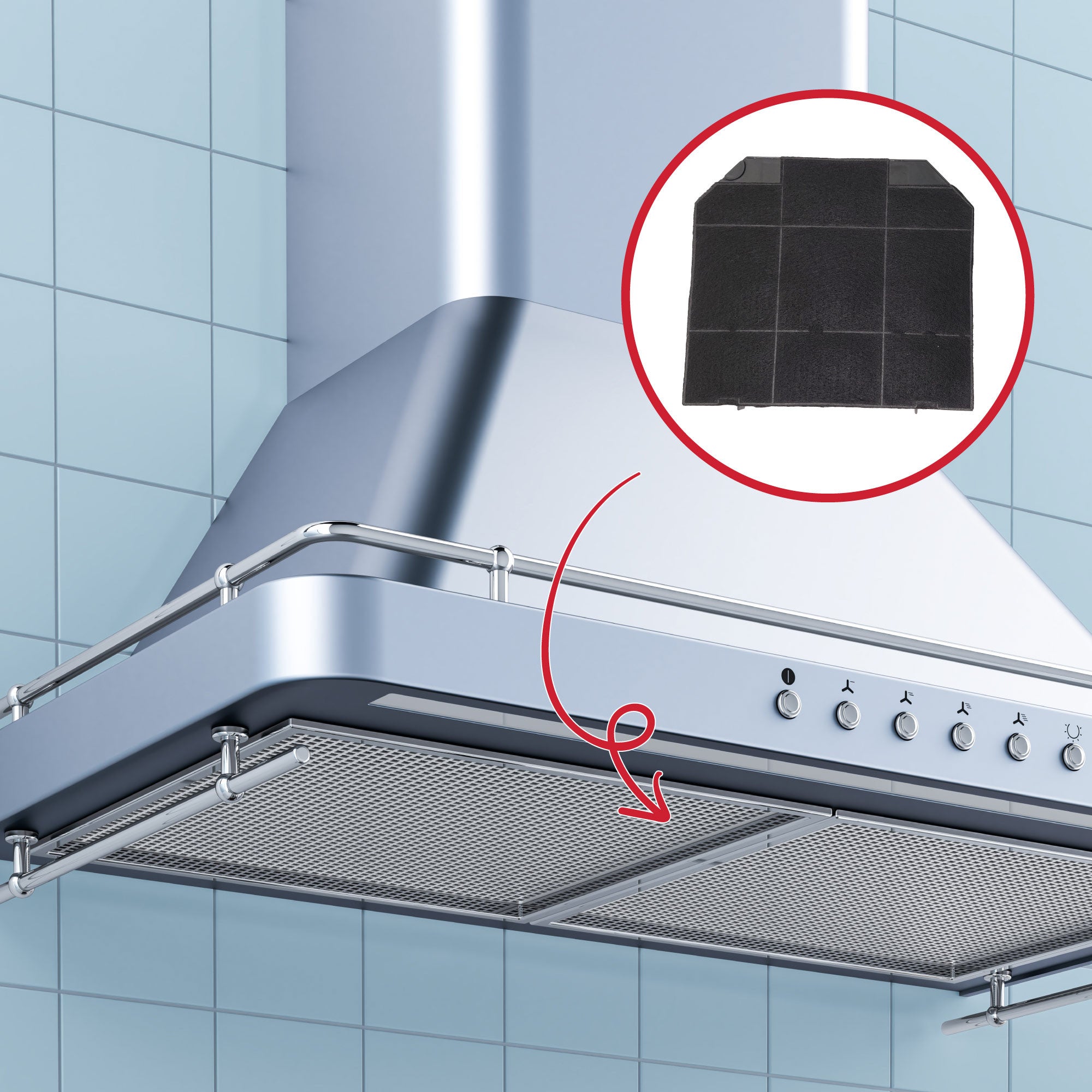 AEG EFF72 accessorio per cappa - 4