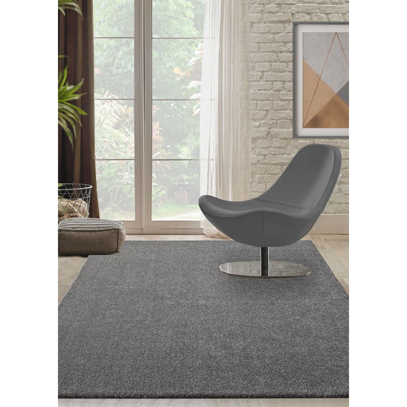 Tapis uni - MONTANA Gris - 300x400 cm | Leroy Merlin