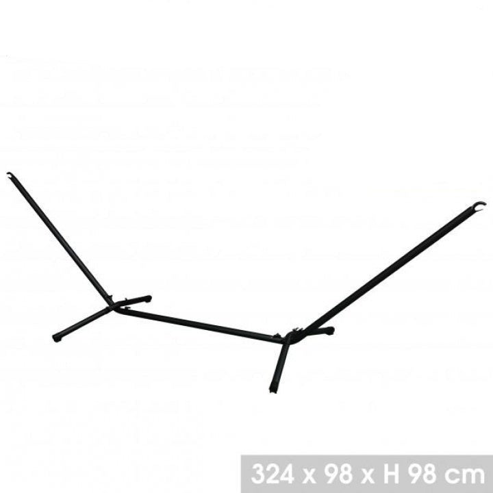 Support Hamac En Metal Anthracite 324x98xh98cm - 2