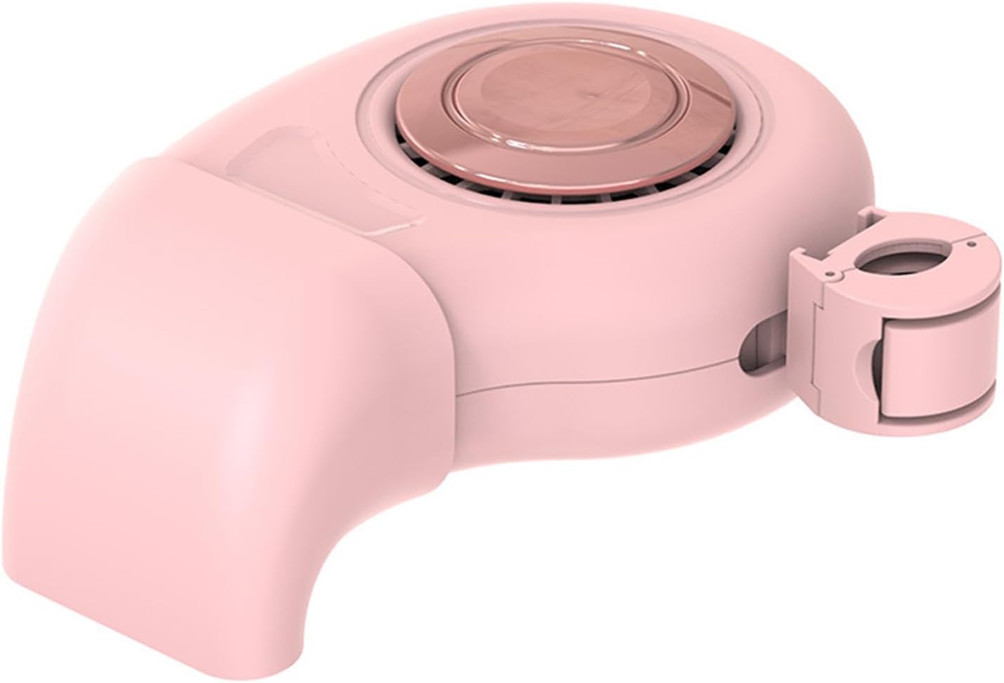 Ogrzewacz samochodowy 150 W 12 V, gniazdo zapalniczki, regulowany, przenośny, szybkie odmrażanie i odparowywanie, różowy.