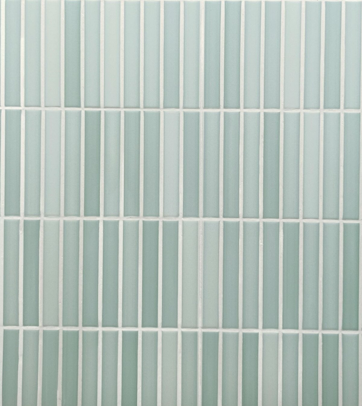 Carrelage Mural Kit Kat Vert Céladon Mat MOSAIC 11,5x23,1 cm Anise (0 ...