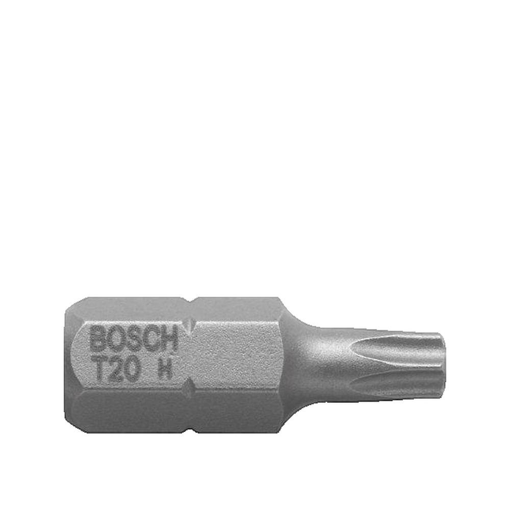 Końcówki wkrętakowe Bosch Torx T27 stal S2 25 mm srebrne