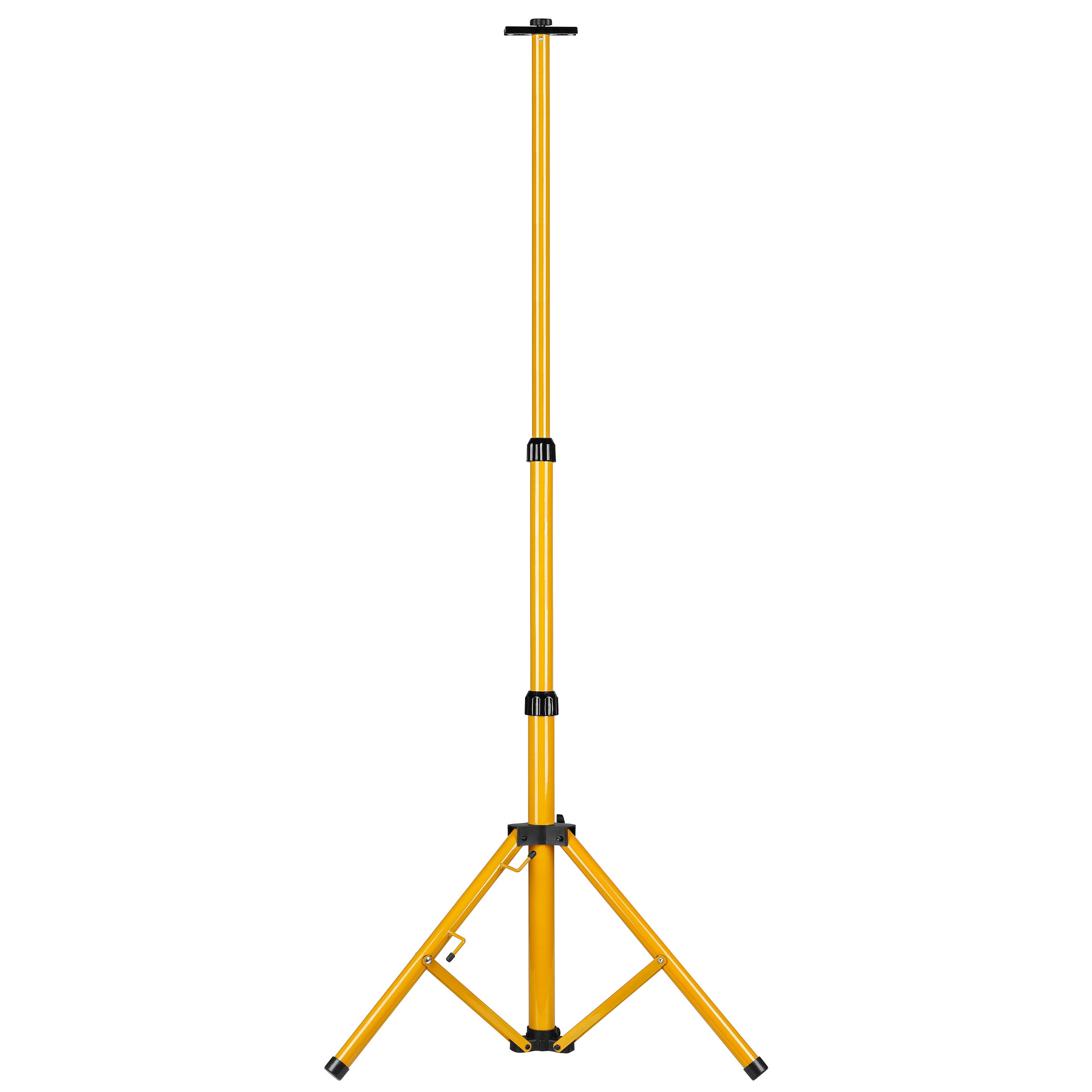Statyw do naświetlacza LED Classic 160cm pojedynczy halogenowy metalowy żółty MasterLED