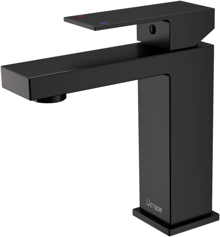 Jednouchwytowa bateria umywalkowa ze stali nierdzewnej – Precyzyjna regulacja ciepła/zimna, oszczędność wody, bez ołowiu