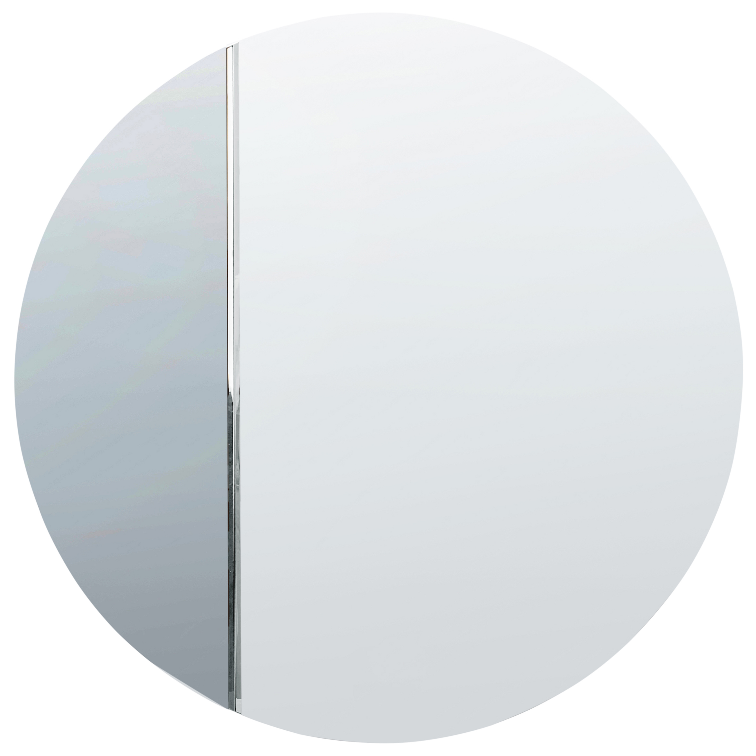 Oglindă de perete CHARRON 80 cm 80 cm Albastru