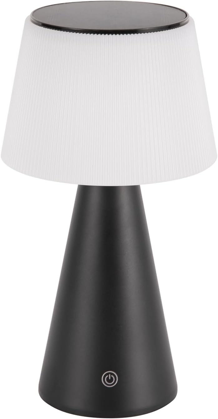 Lampe De Table Intelligente 3 En 1,lampe D'ambiance Avec Chargeur Sans Fil,Haut - Parleur Bluetooth,veilleuse à Intensité Variable Avec Synchronisation Musicale,contrôle D'application. (Blanc 2