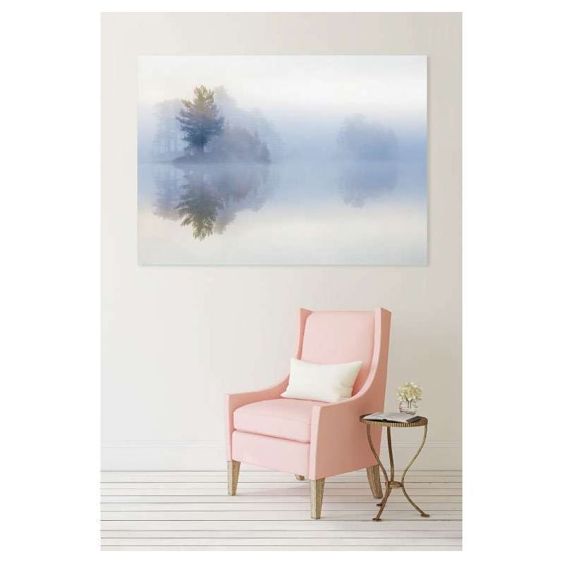 Tableau toile en kit MOODY MORNING 180 x 130 cm - Toile textile sans PVC, Made in France par Scenolia - 3