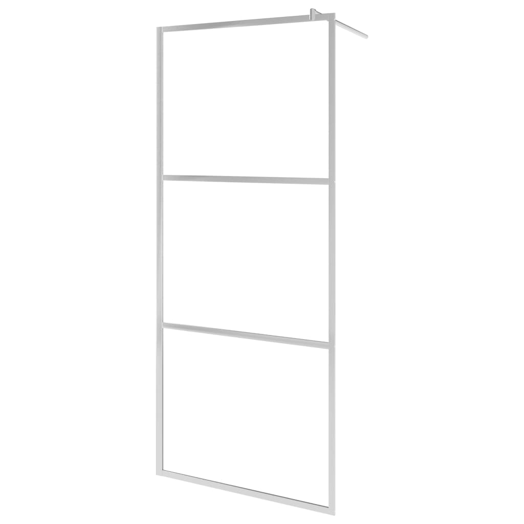 Maison Exclusive - Parete per Doccia Walk-in Vetro Semi Smerigliato ESG 80x195 cm - 2