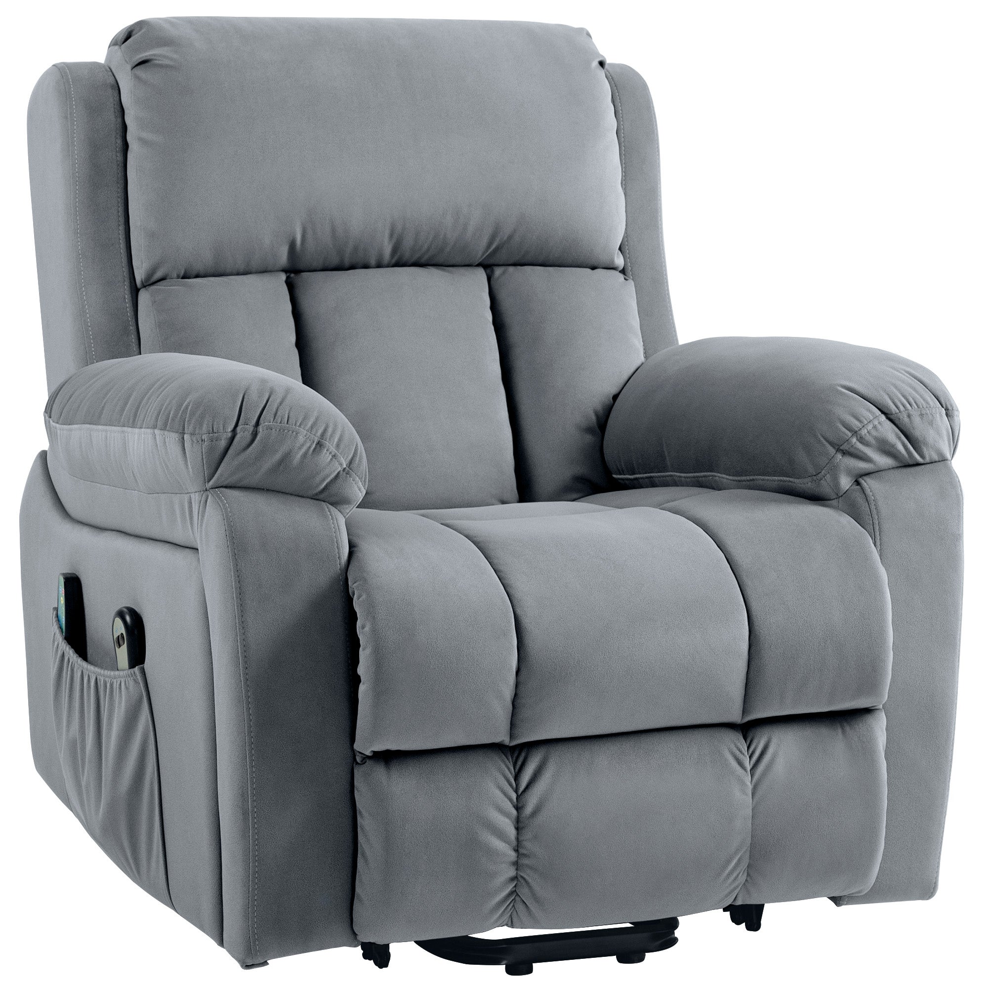 Fauteuil releveur électrique avec fonction massage et chauffage ...