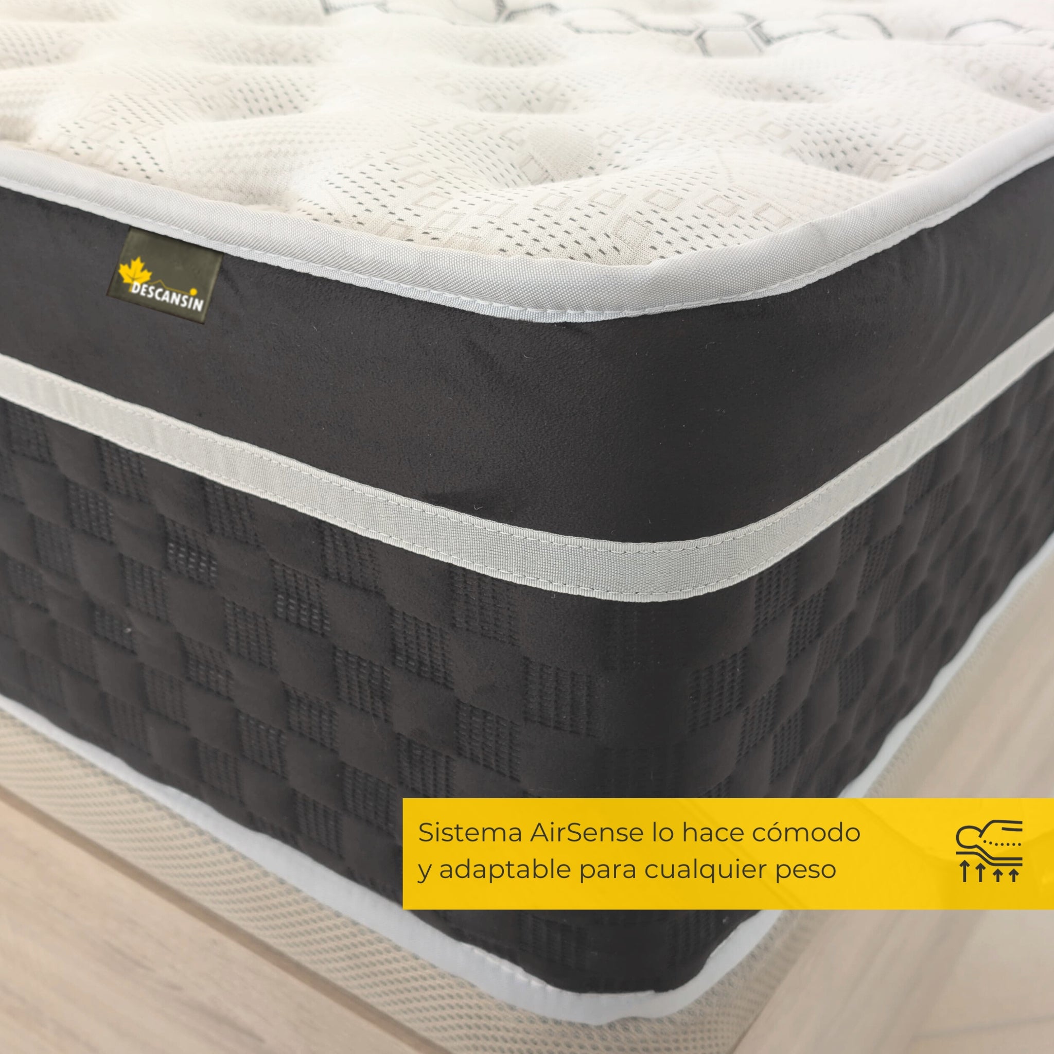 Colchón 150x200 de 30cm Confort hotelero Viscoelástico | Magnum Sleep | Firmeza Alta - 3