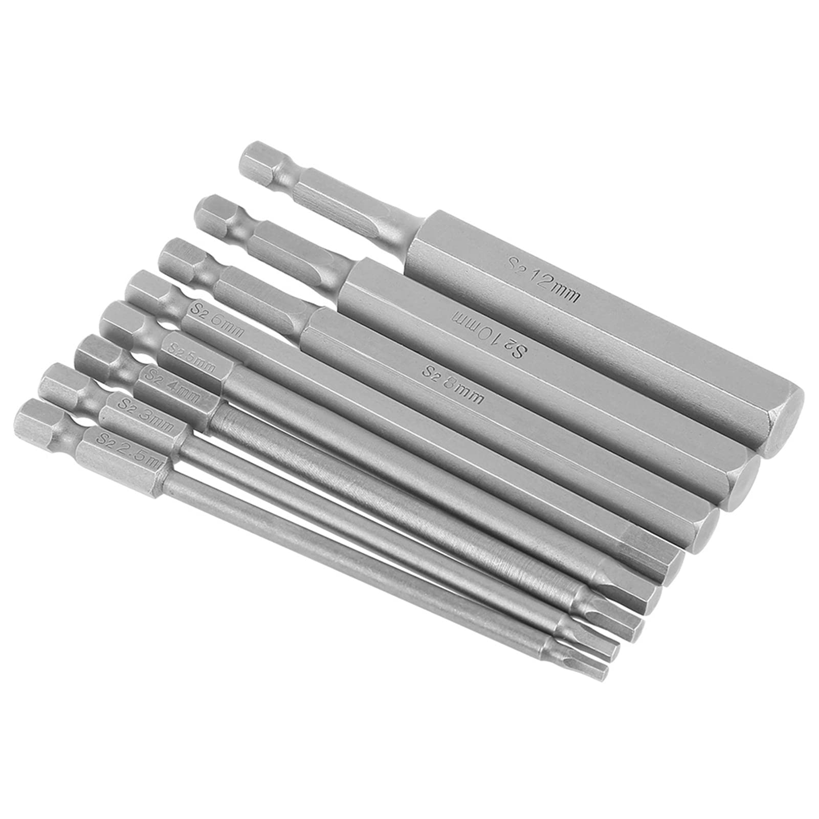Embout De Tournevis Hexagonal 6,35 Mm (1/4") - Longueur 50 Mm - Pour Perceuse électrique Ou Pneumatique - Changement Rapide