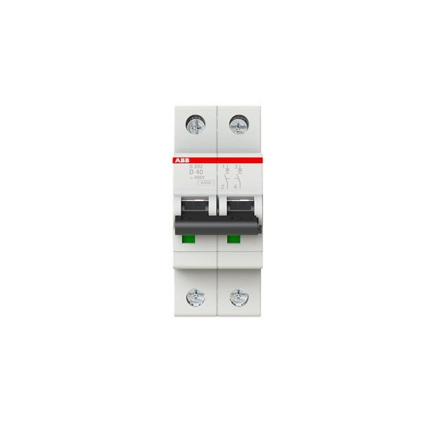 ABB - Disjoncteur modulaire 2P 32A - Courbe D - 10 kA - 352266