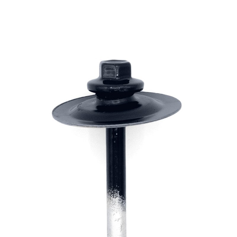 50 Rondelles à bossage avec étanchéité pour fixation accessoires Gris Anthracite RAL 7016 - 2