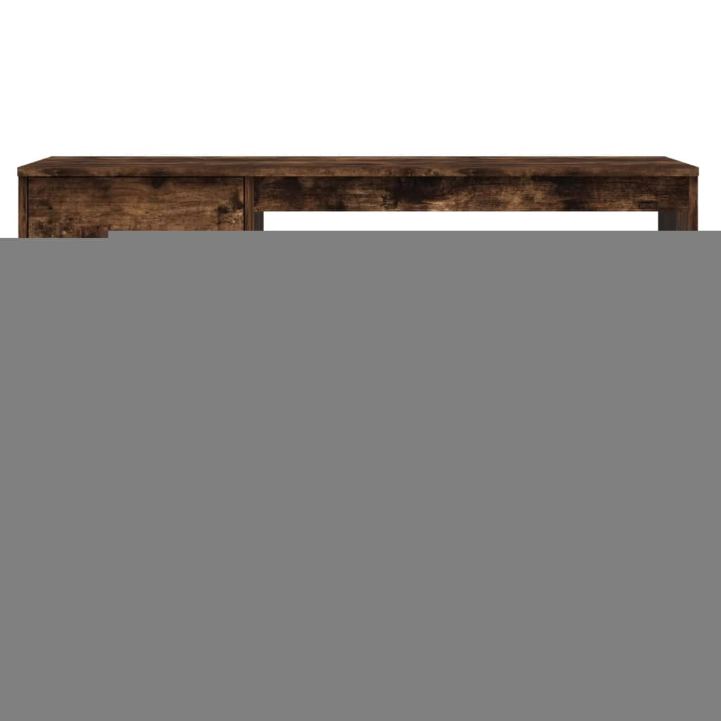 Bureau，Table de travail，Table d'étude avec tiroir chêne fumé 115x50x75 cm bois d'ingénierie CWV40861 - 6