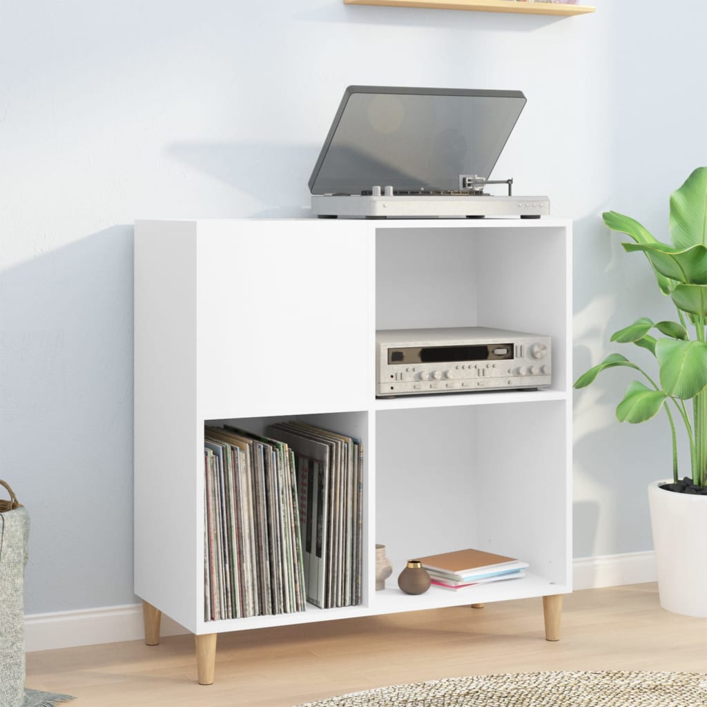 Mueble para discos madera contrachapada 84,5x38x89 cm