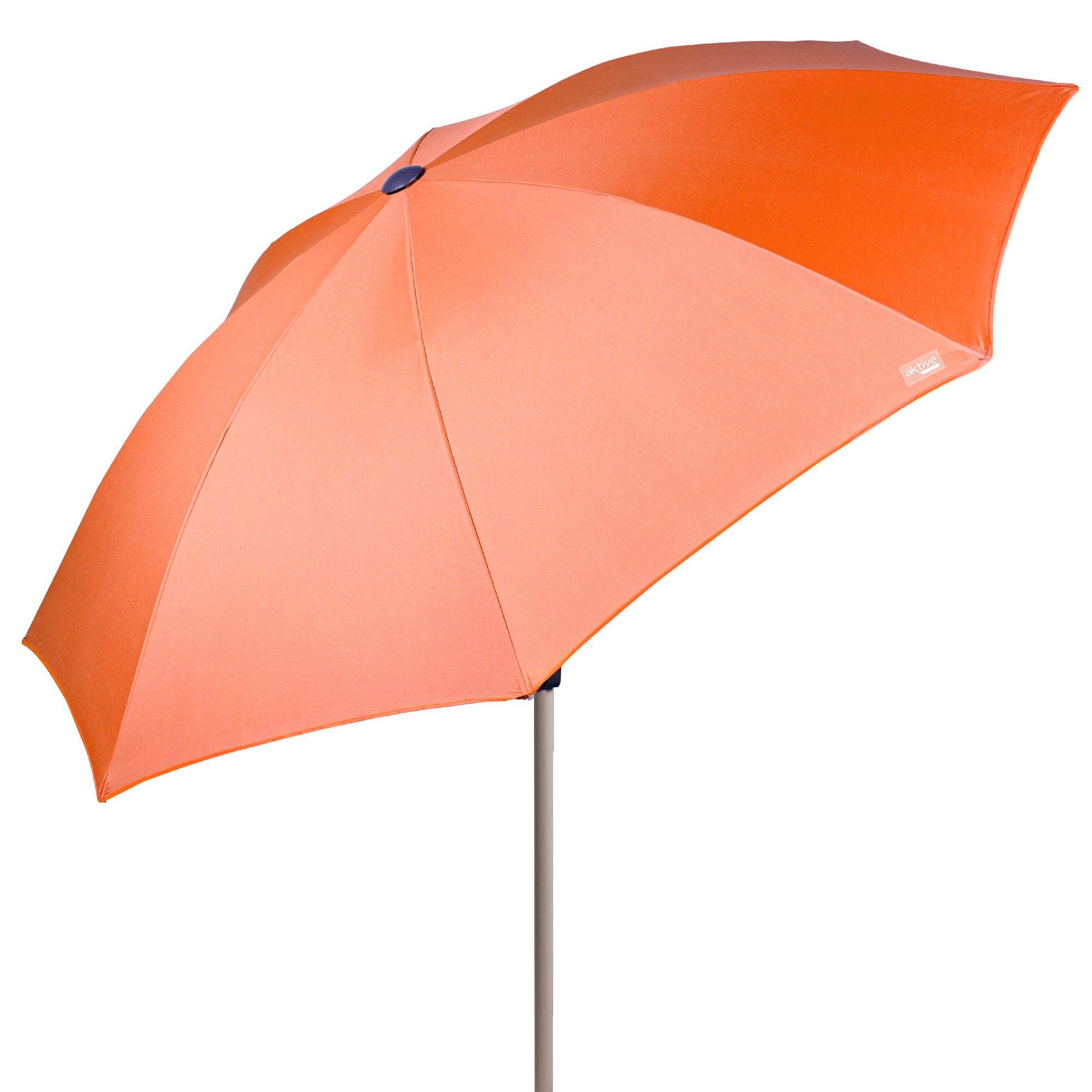 Aktive sombrilla playa grande inclinable naranja 220 cm uv50