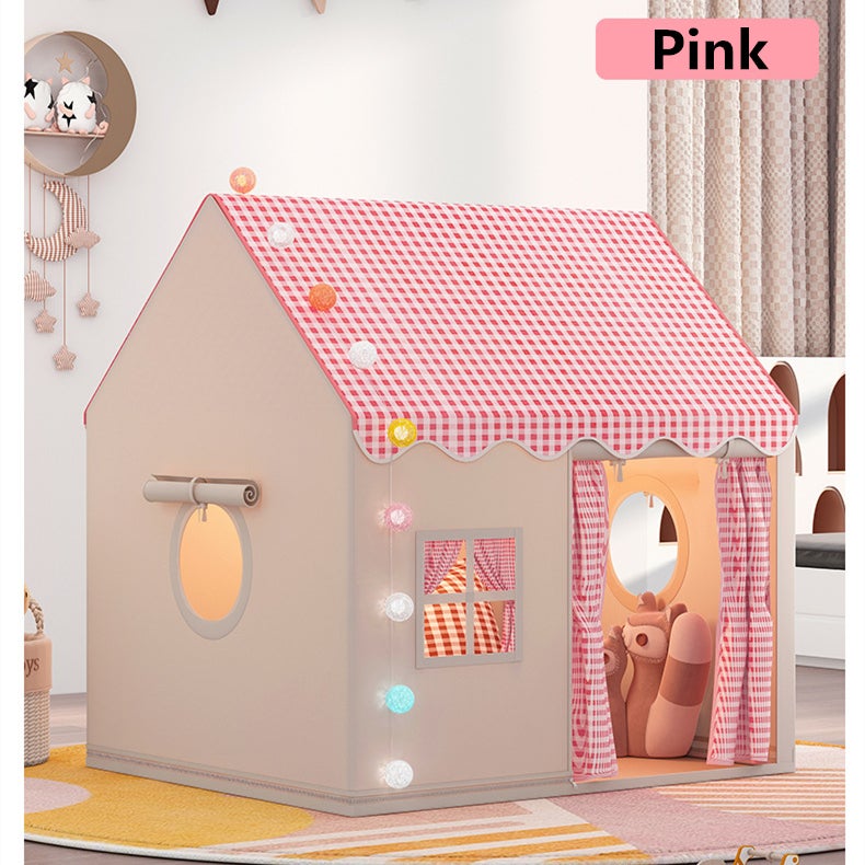 Leogreen Tente de Jeu Enfant avec Fléchettes et Cibles, Tipi Pop-up Château Maison de Jeu Cottage Jardin Jouent Jouet