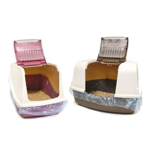 Sacchetti Per Lettiera Gatto XL - 30 Pezzi, 115x45 Cm, Coulisse, Antistrappo - Foto 5