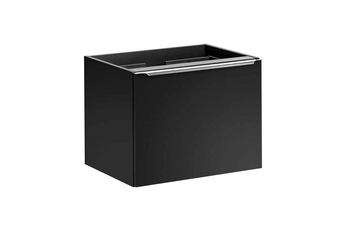 Zestaw mebli łazienkowych 120cm Comad Santa Fe Black z umywalkami nablatowymi - 2